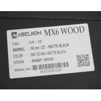 Пневматическая винтовка Aselkon MX-6 (дерево, PCP, 3 Дж) 5,5 мм